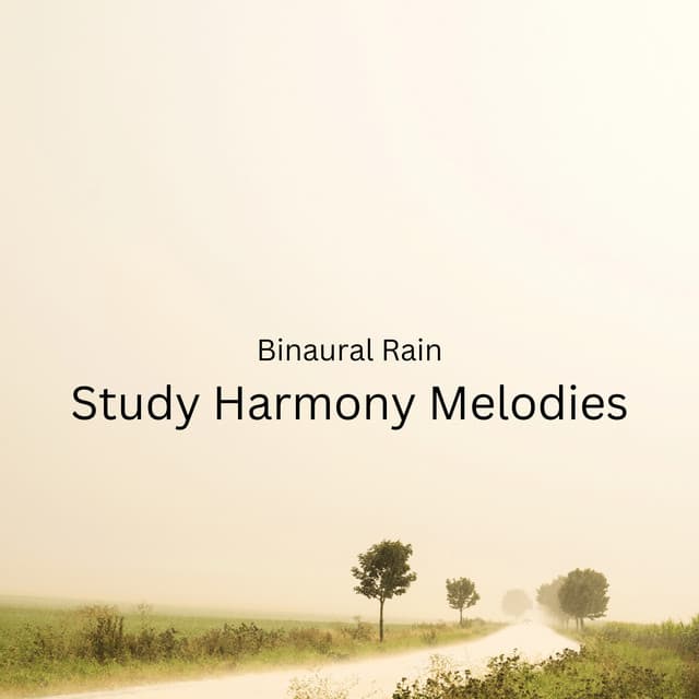 Binaural Rain: Study Harmony Melodies - Binaural Lazers