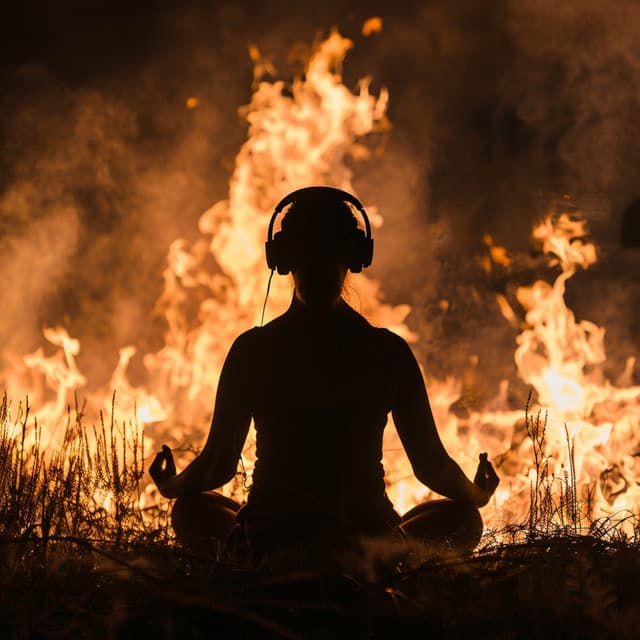 Serenity Embers: Fire Meditation Peace - The Focus and Meditation Boys