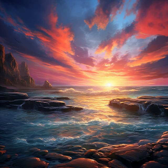 Meditación Fugaz En El Océano De Cristal: Música Junto Al Océano De Cristal - Sonidos Naturaleza