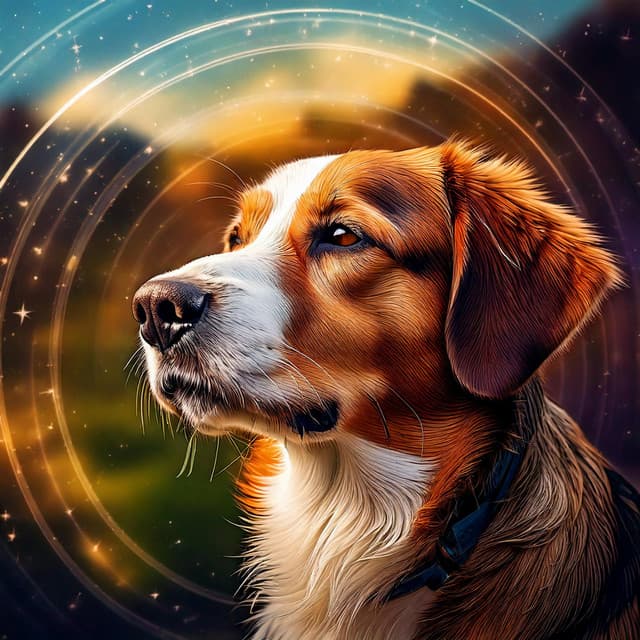 Dog's Restful Journey: Calming Music - Inner Peace Paradise