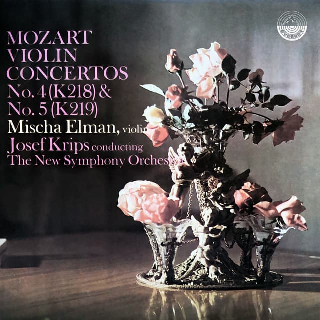 Mozart Violin Concertos No. 4 No. 5 - Wolfgang Amadeus Mozart