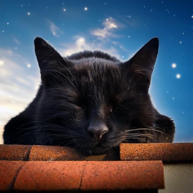 Music For Cats To Dream Beneath The Stars - Cat Vibes