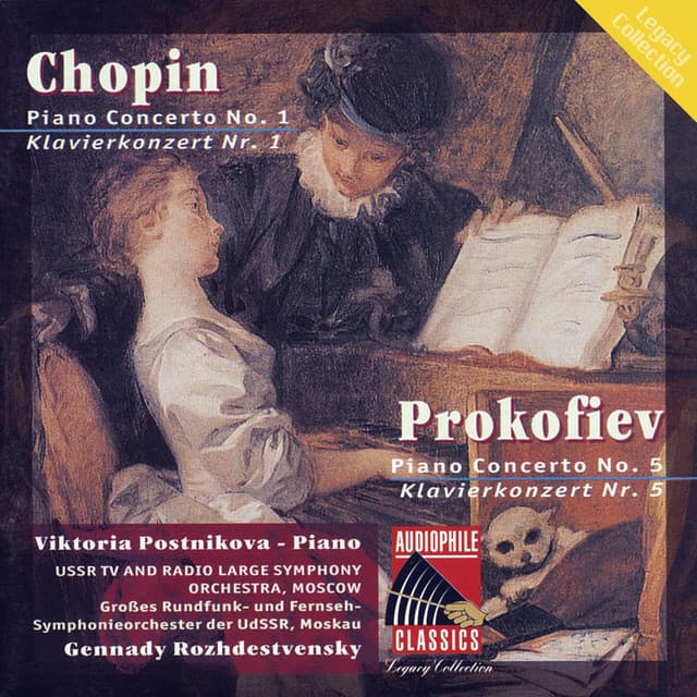 Chopin: Piano Concerto No. 1 - Prokofiev: Piano Concerto No. 5 - The Ussr Tv Radio Large Symphony Orchestra