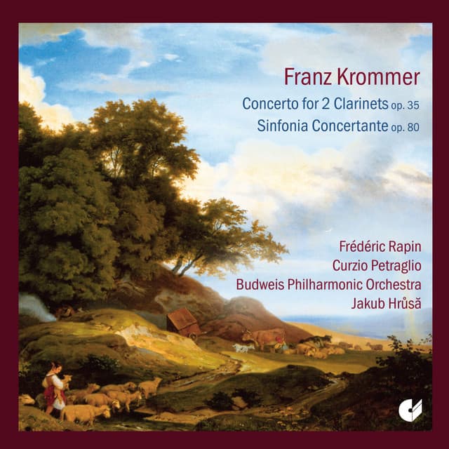 Krommer: Concerto for 2 Clarinets in E-Flat Major, Op. 35 & Sinfonia concertante in D Major, Op. 80 - Franz Krommer