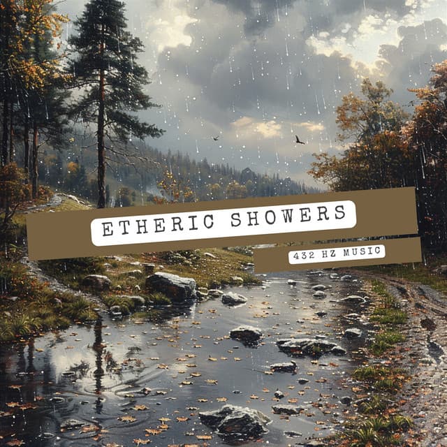 Etheric Showers: Gongs and Rainfall in 432 Hz Harmony - 432 Hz Music