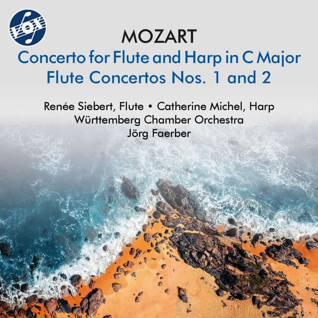 Mozart: Concerto for Flute & Harp & Flute Concertos Nos. 1 & 2 - Wolfgang Amadeus Mozart