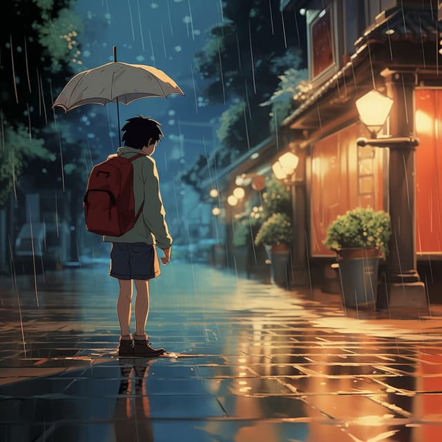 Sueños De Gotas De Lluvia Adormecedores: Tonadas Nocturnas En Armonía - Vibraciones sonoras