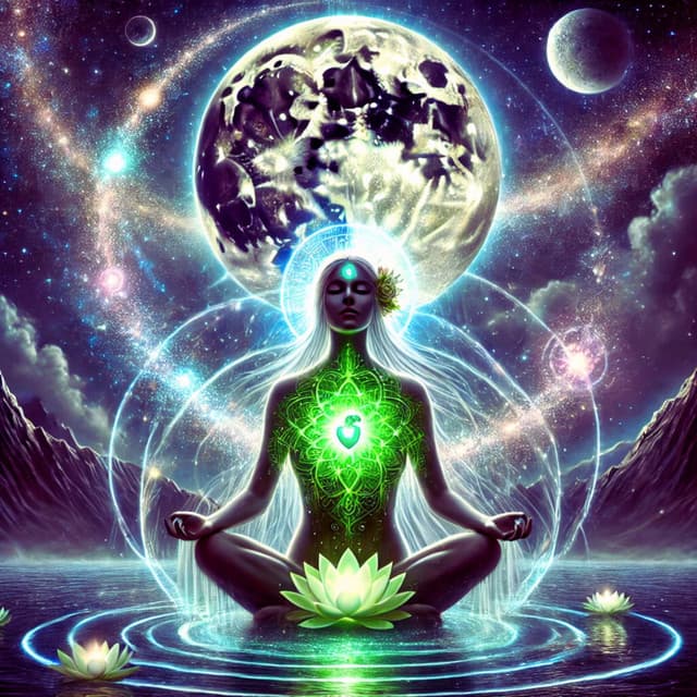 Venus & Moonlight: 528 Hz Heart Chakra Awakening Under the Stars - Elijah Ages