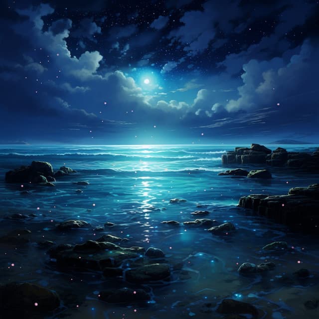 Serenidad Bajo Las Estrellas: Olas Oceánicas De Ensueño - Sonidos De La Naturaleza