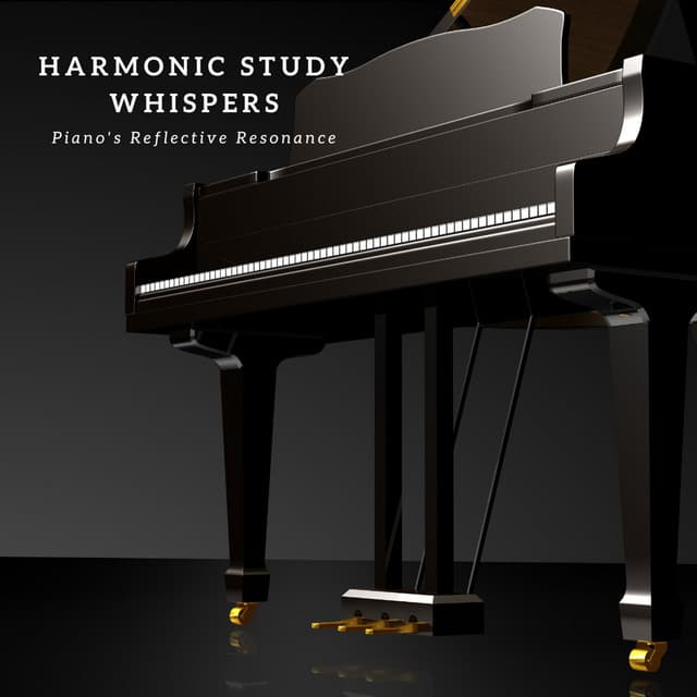 Harmonic Study Whispers: Piano's Reflective Resonance - Study Music Experience