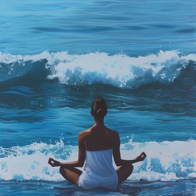 Serenidad De La Meditación Del Océano: Armonías Pacíficas De Las Olas - Academia de Música para Reducir el Estrés