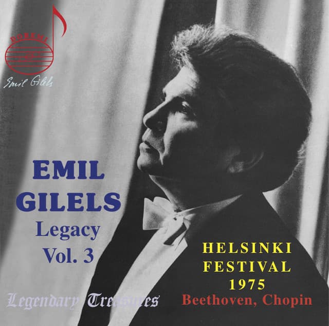 Emil Gilels Legacy, Vol. 3: 1975 Helsinki Recital - Emil Gilels