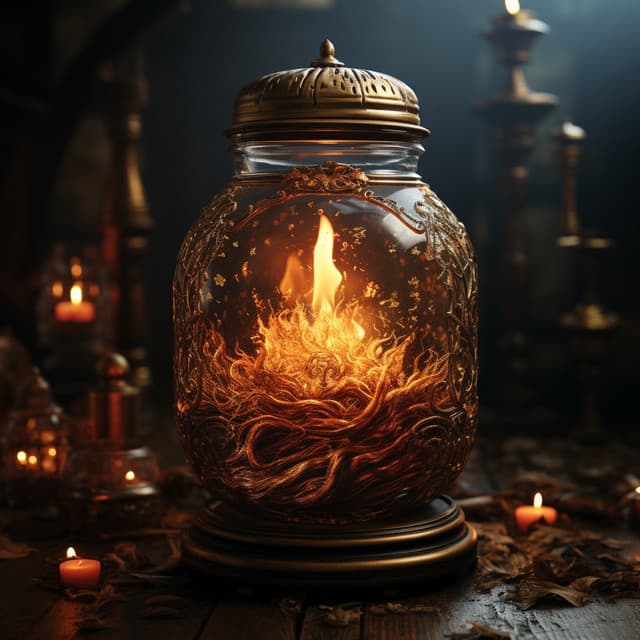 Llamarada Binaural: La Pasión Encendida Del Trabajo - Ondas Alfa Puras