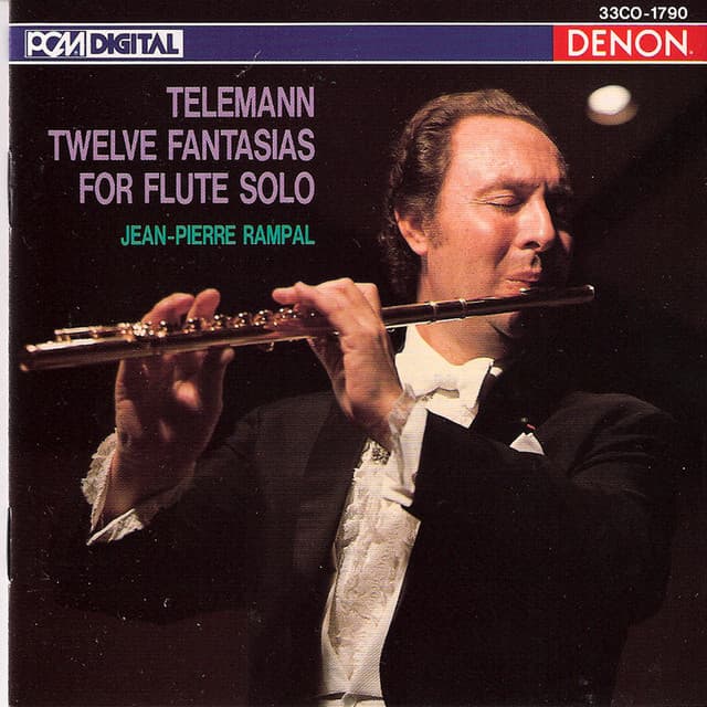 Telemann: Twelve Fantasias for Flute Solo - Georg Philipp Telemann