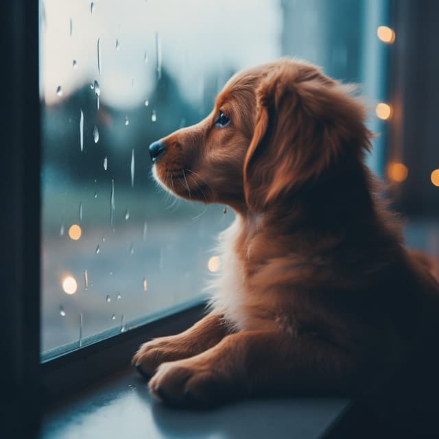 Vibraciones Postitivas Para Perros Bajo La Lluvia: Música Para Alivio Del Estrés - Experiencia meteorológica