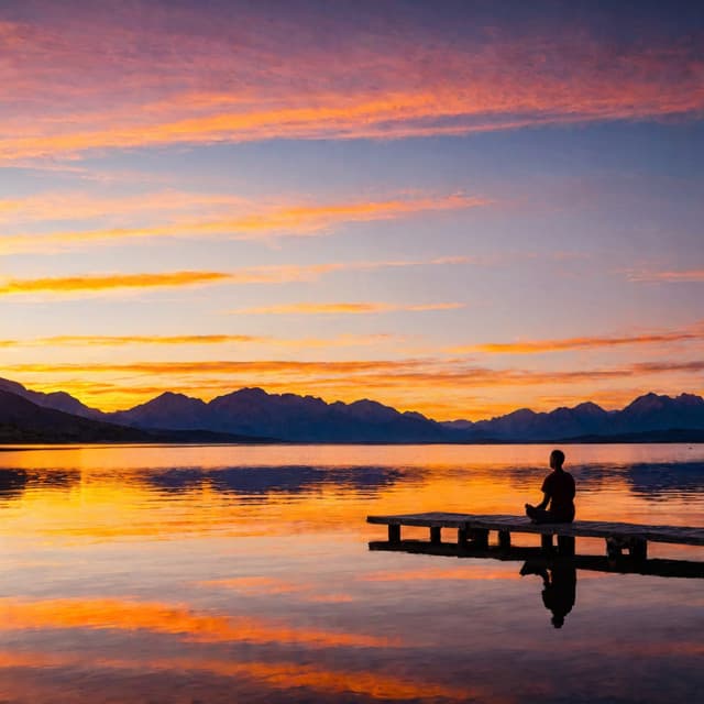 Golden Hour Meditation: Sunset Melodies for Quiet Evenings - Meditation Music