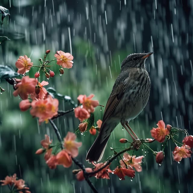 Binaural Relaxation with Nature Birds Rain and Harmony - Relaxing Ambients