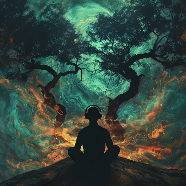 Serene Vibrations: Binaural Meditation Essence - Pure Meditation Music