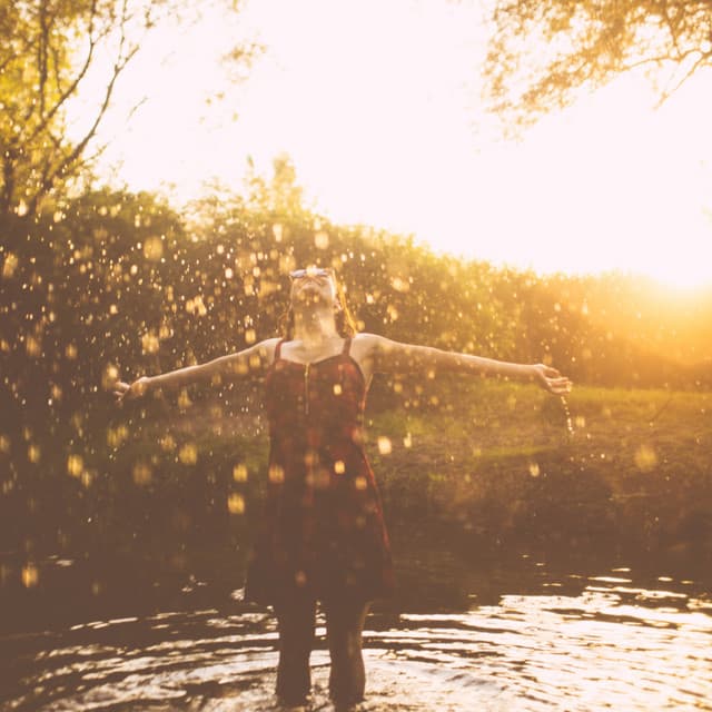 Radiant Yoga Reflections: Theta Waves, Rain - Yoga Music Station