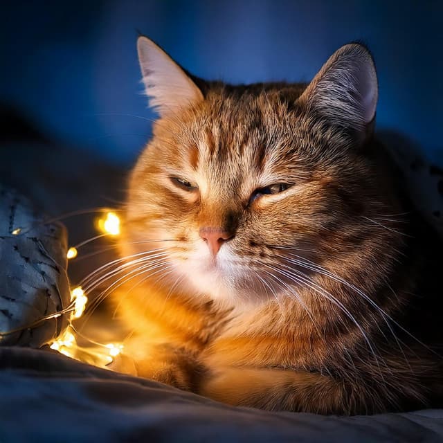 Calming Cat Sounds for Serene Nights - Auditory Illusion