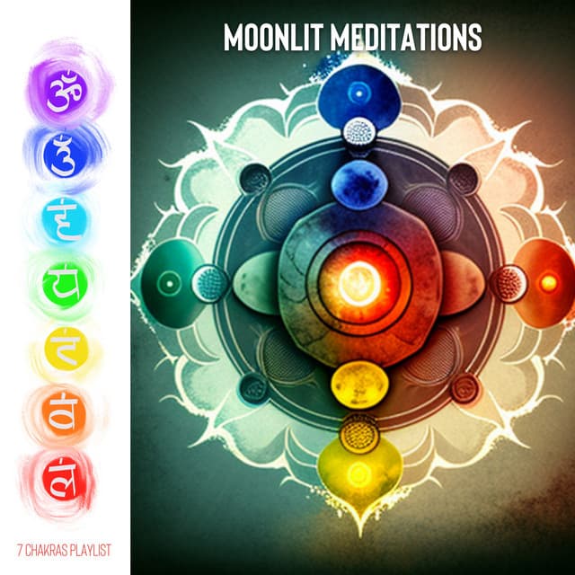Moonlit Meditations: A Journey to Inner Peace with a Kalimba - 7 Chakras Playlist