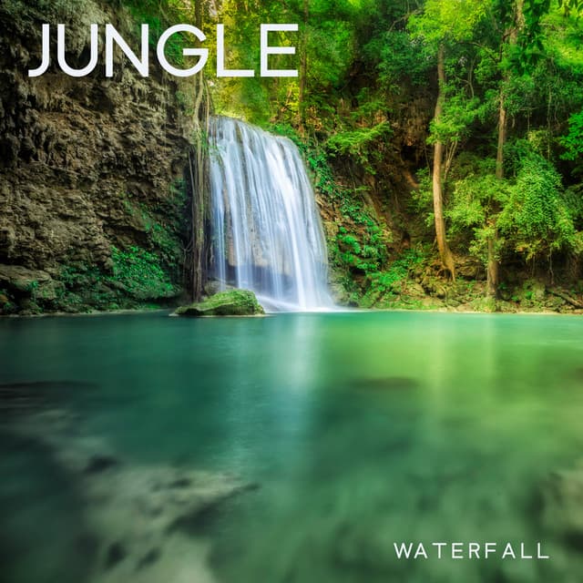 Jungle Waterfall - Ambient Jungle Sounds