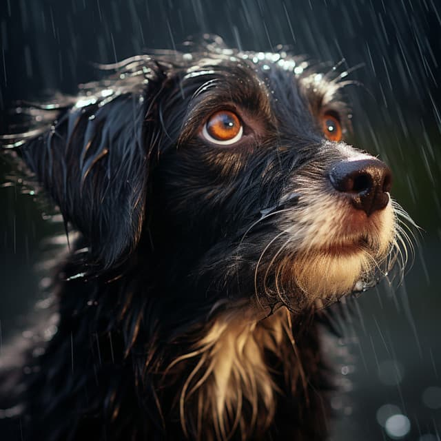 Relajación En Días De Lluvia Para Perros: Sonidos Tranquilos - Verde 5