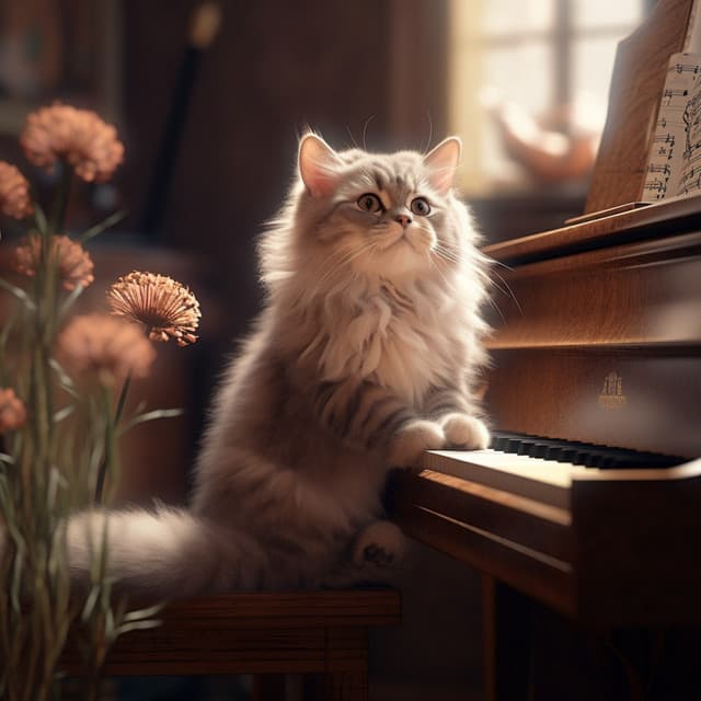 Serene Harmonies: Piano for Cat Relaxation - Piano Relaxation
