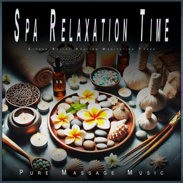 Spa Relaxation Time: Stress Relief Healing Meditation Tones - Pure Massage Music