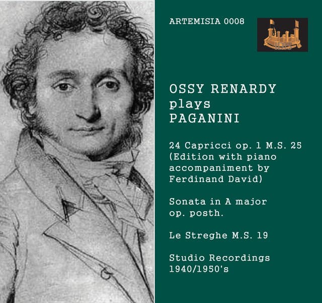 Paganini: 24 Caprices, Violin Sonata in A Major & La streghe - Niccolò Paganini