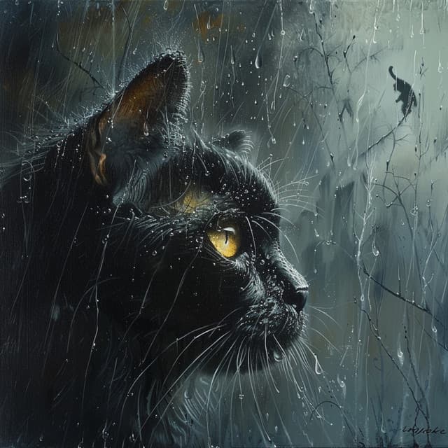 Tormentas De Trueno Suaves Para Gatos Tranquilos - Música para Gatos Paz