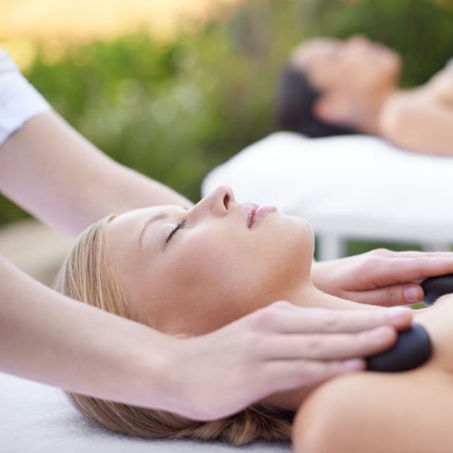 Harmonious Binaural Resonance: Waterfall and Singing Bowl Massage - Fresh Water Sounds