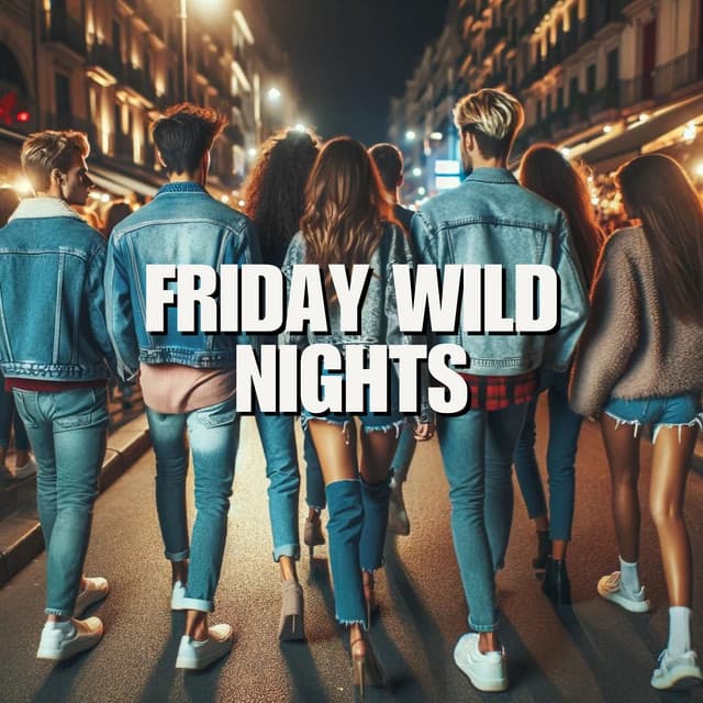 Friday Wild Nights: Easy Listening Jazz, Nice Moments with Friends - Late Night Music Paradise