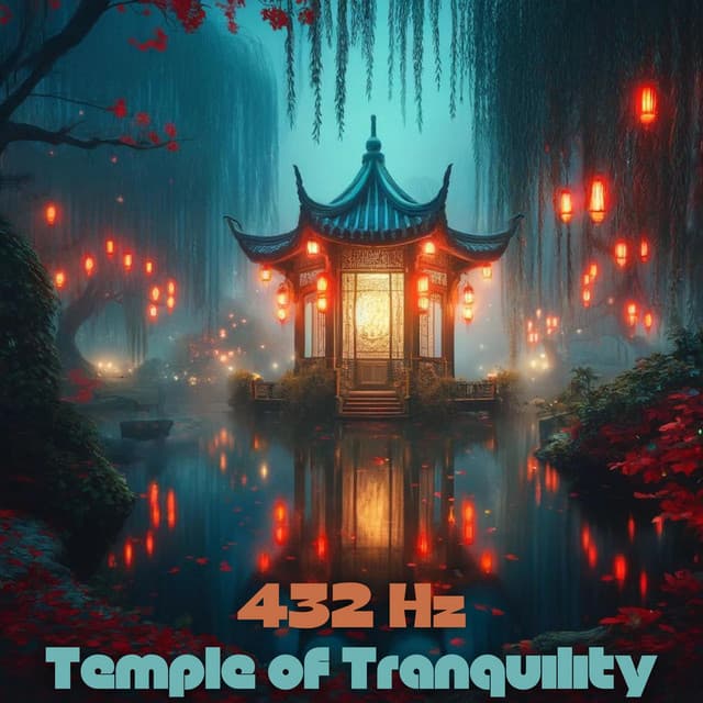 Temple of Tranquility: 432 Hz Healing Meditation with Serene Bells for Deep Relaxation & Healing - Hypnotic Therapy Music Consort