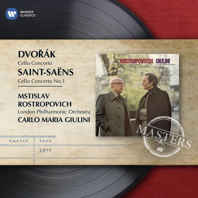 Dvořák & Saint-Saëns: Cello Concertos - Mstislav Rostropovich