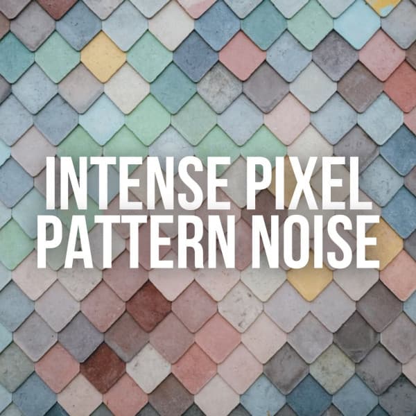 Intense Pixel Pattern Noise - White Noise for Sleeping