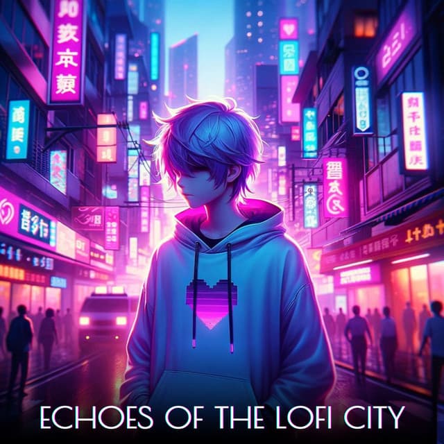 Echoes of the Lofi City: Neon Dreamscape - Lo-Fi Chillout Beats