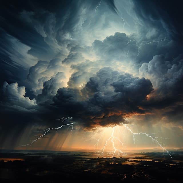 Trueno Sereno: Sonidos Relajantes De La Tormenta De La Naturaleza - Sonidos de ducha