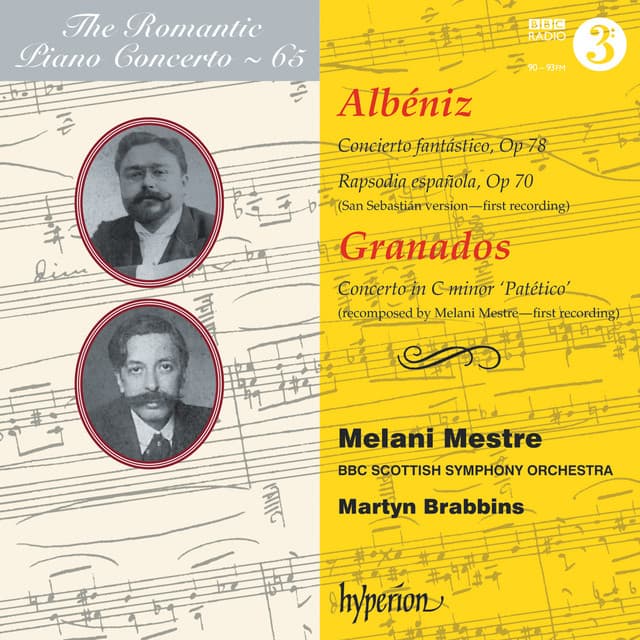 Albéniz: Concierto fantástico – Granados: Concerto Patético - Melani Mestre