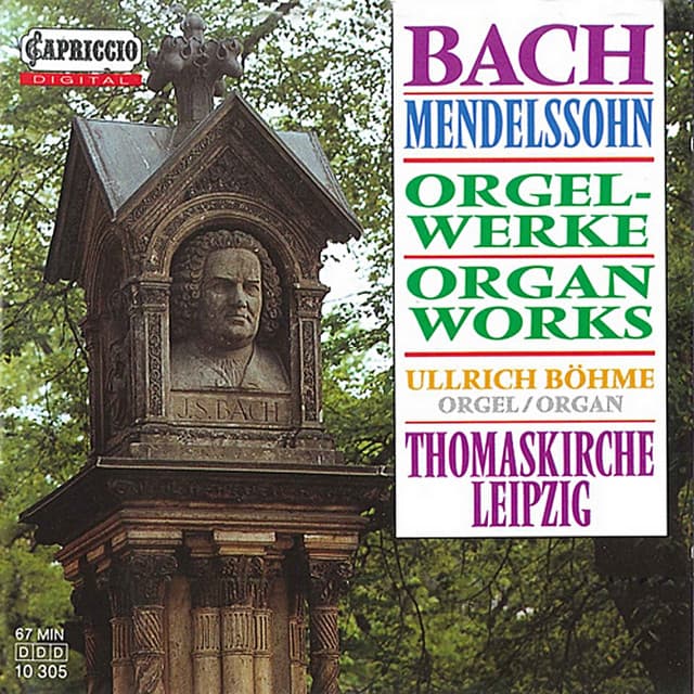 Mendelssohn & Bach: Organ Works - Johann Sebastian Bach