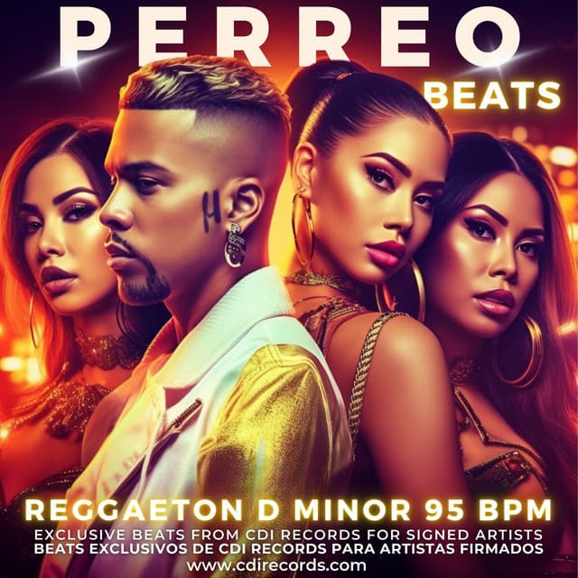 Reggaeton Perreo D minor 95 bpm - CDI RECORDS S.A.