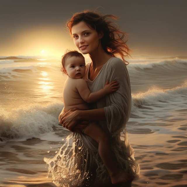 Sonidos Relajantes De Río Para La Siesta De Bebés - Albaricoque