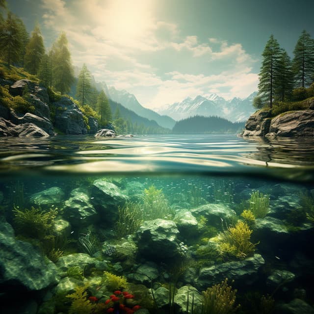 Water Meditation: Peaceful River Flow - Contemporary Christian Music