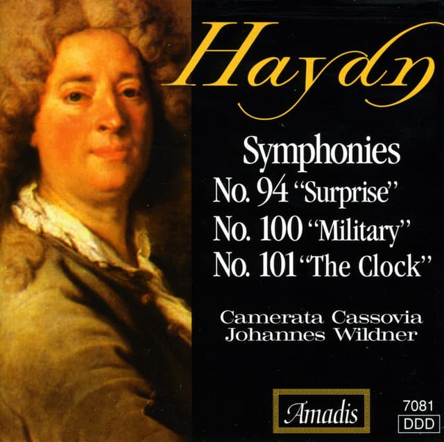 Haydn: Symphonies Nos. 94, "The Surprise", 100, "Military" and 101, "The Clock" - Joseph Haydn
