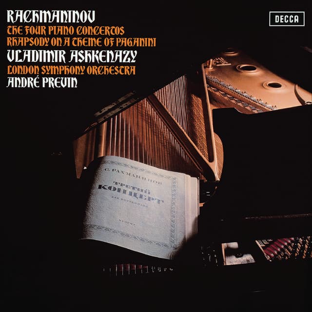 Rachmaninov: Piano Concertos Nos. 1-4; Rhapsody on a Theme of Paganini - Sergei Rachmaninoff