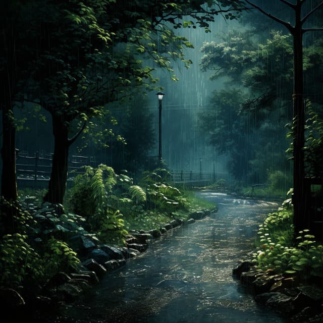 Meditation in the Rain: Mindful Raindrop Harmony - 101 Noise