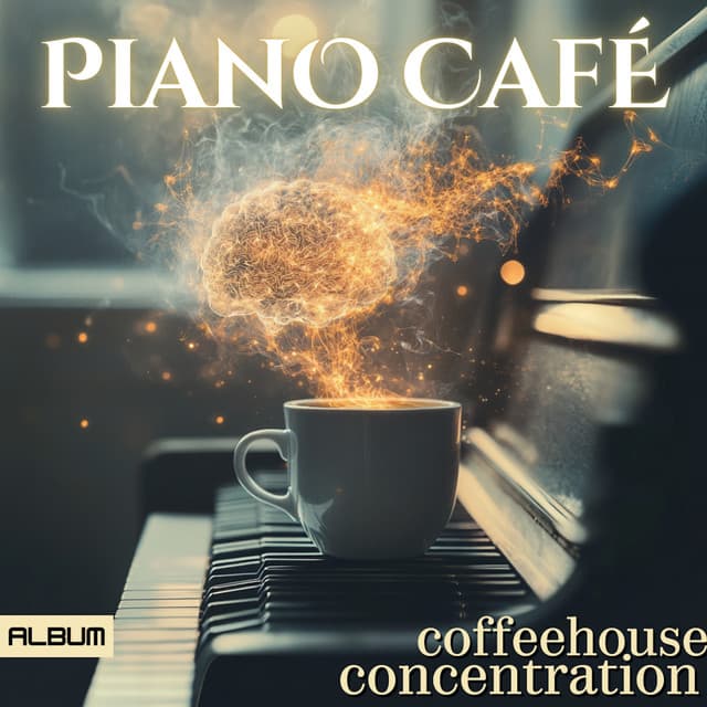 Piano Cafe - Classical Jazz Piano for Studying and Deep Focus - Coffeehouse Concentration - Jazz Cafe Study and Focus