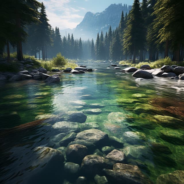 Armonía Junto Al Río: Relajante Música Junto Al Río - Empollón de la naturaleza