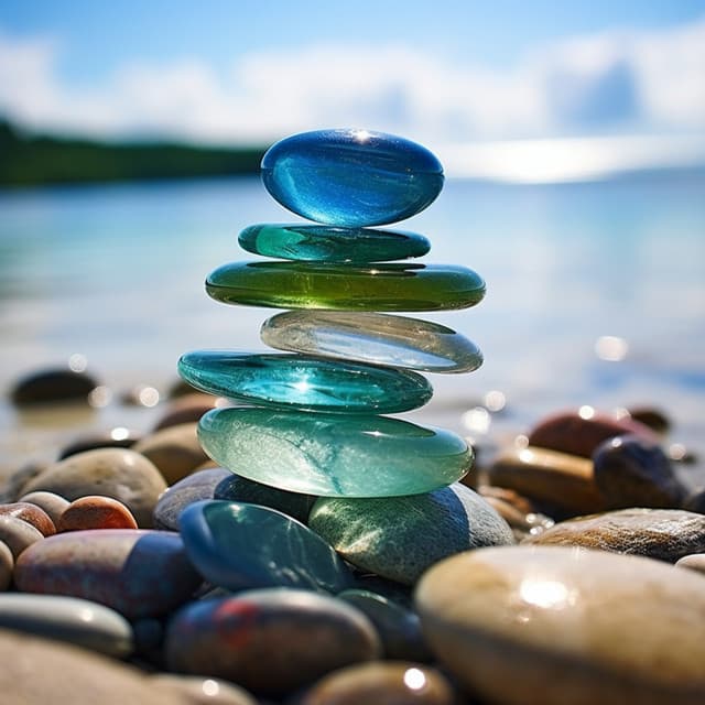 Coastal Calmness: Meditative Tunes with Ocean Waves - Nature Sounds Library