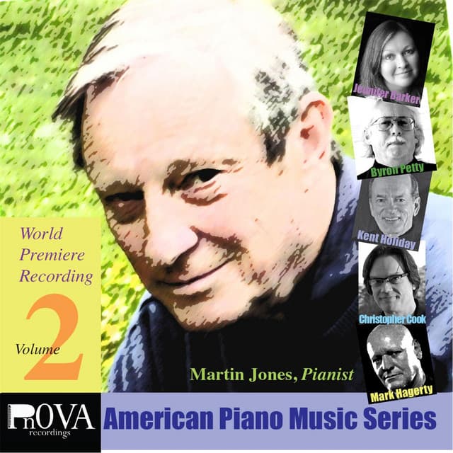PnOVA American Piano Music Series, Vol. 2 - Martin Jones